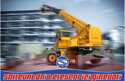 Sollevatori telescopici girevoli anche a diesel